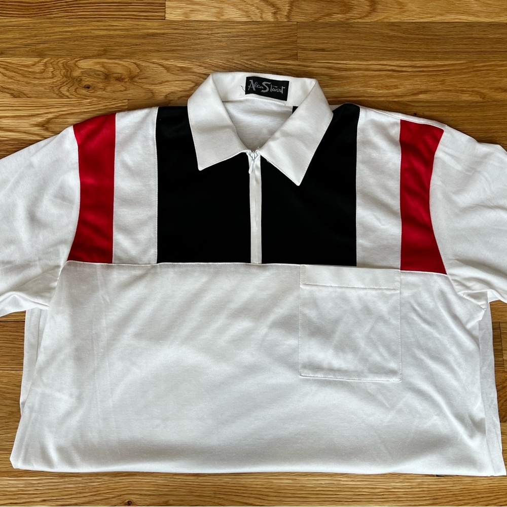 NWOT Vintage Alan Stuart Lightweight Color Block